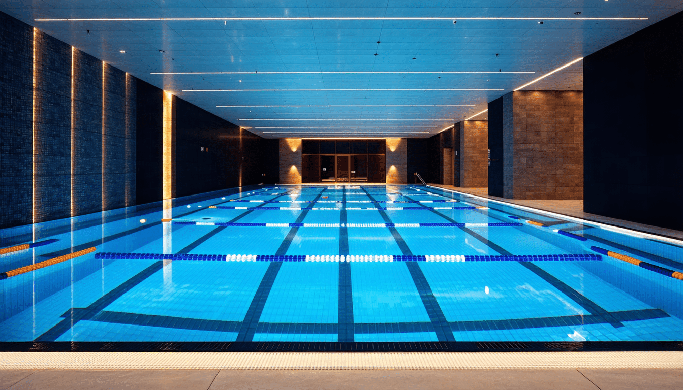 Construire une piscine intérieure dans un studio sans mur
